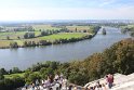 Blick auf die Donau und Regensburg.