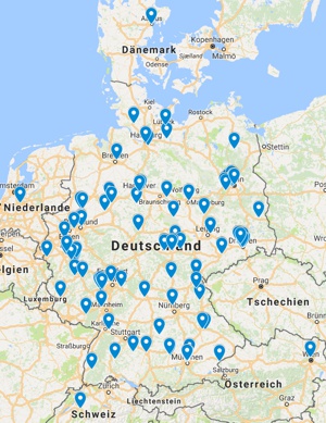 Karte Netzwerk